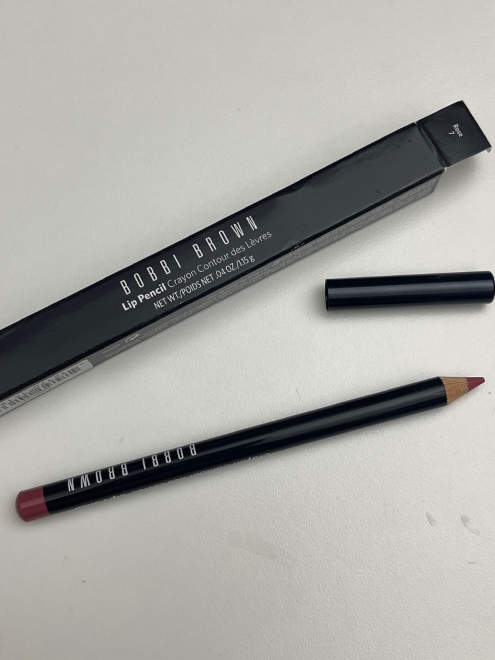 NEW IN BOX Bobbi Brown Lip Pencil Crayon Contour des Lèvres Rose 7 full size